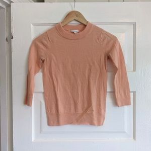 *3 for $45* Peach Merino Crewneck